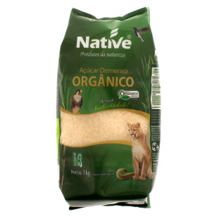 Açúcar Demerara Orgãnico Native 1kg