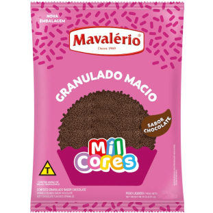 Granulado Macio Chocolate Mavalério 500g