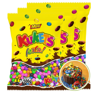 Mini Confetes Kukets Festa 500g