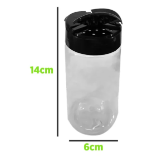 Pote Com Tampa Tripartida 400ml