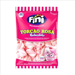 Fini Marshmallows Recheado Rosa 250g